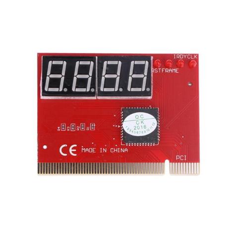 PC 4-digit Code Mainboard Motherboard Diagnostic Analyzer Tester PCI Card with Dual POST code display ► Photo 1/6
