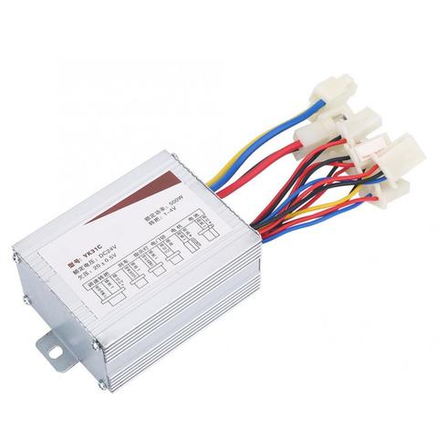 24V/36V/48V 250W/350W/500W Electric Bike DC Brushed Motor Controller Box for Electric Bicycle Scooter Tricycle E-bike Accessory ► Photo 1/6