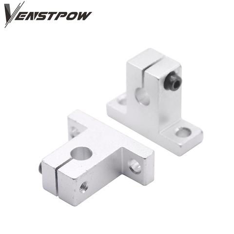 4pcs/lot SK8 SK10 SK12 SK16 SK20 SK25 SK30 SK35 8mm linear bearing rail shaft support XYZ Table CNC Router SH8A 3D printer Part ► Photo 1/6