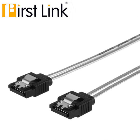 SATA cable 7-pin female to right-angle female data cable with locking latch ► Photo 1/6