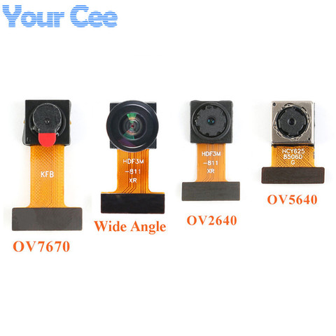 OV2640 OV7670 OV5640-AF Mini Camera Module CMOS Image Sensor Module 2 Million Pixel Wide Angle Camera Monitor Identification ► Photo 1/6