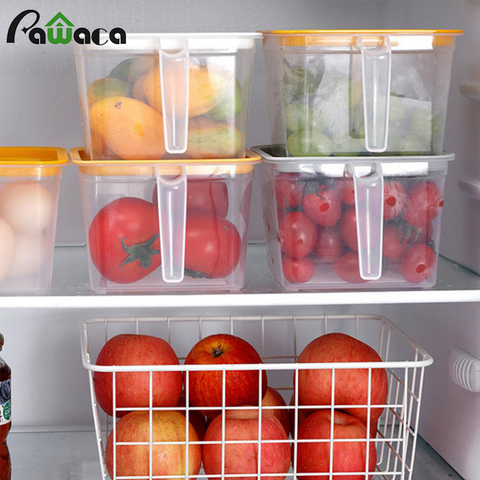 1pc Food Organizer, Food Storage Box With Compartments, Refrigerator  Fresh-keeping Box, Kitchen Gadget