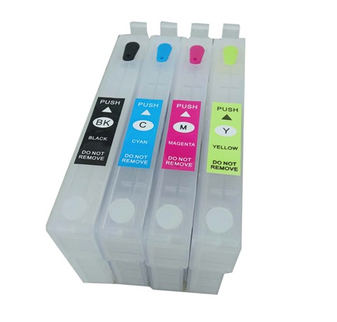 T40D1 T40D2 T40D3 T40D4 Premium Color Refillable Ink Cartridge Without Chip for Epson SureColor SC-T3100 SC-T5100 ► Photo 1/5