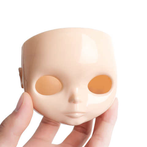 1 PC 1/6 Blyth DIY Doll Factory Dolls Faceplate With Backplate 30cm Plastic Blyth No Makeup Face and Screw Toys Accessories ► Photo 1/6