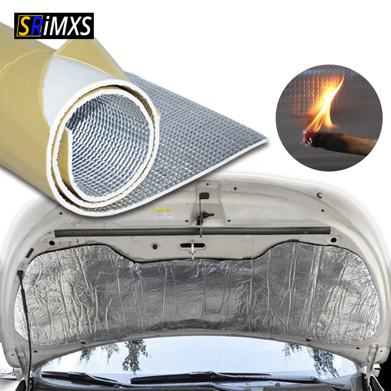 Heat Shield Car Hood - 5mm Thickness Auto Roof Heat Shield Insulation ...