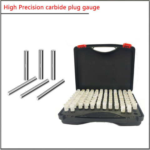 100Pcs/set 0.01-10mm High Precision carbide plug gauge, tungsten steel pin gauge,Smooth Plug Gauge Hole Gauge accuracy 0.001mm ► Photo 1/6