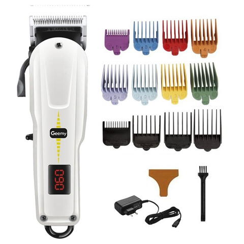 Cordless barber hair clipper professional hair trimmer men adjustable electric  hair cutting machine fading blending hair cut - Price history & Review |  AliExpress Seller - White-Horse Appliances Store 
