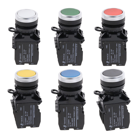 Momentary Push Button Switches 1NO+1NC ► Photo 1/6