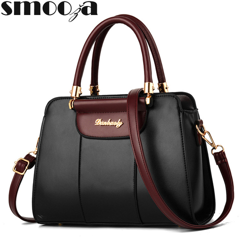 SMOOZA Women Bag Fashion Casual Women's Handbags 2022 Luxury Handbag Designer Shoulder Bags New Bags For Women 2022 Bolsos Mujer ► Photo 1/6