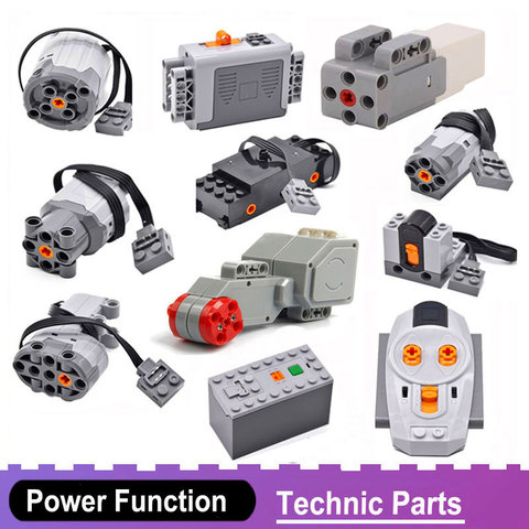 Technic Power Function Motors Compatible All Brands Toys Servo Motor Blocks Battery Box Train Electric PF Model Building Kits ► Photo 1/6