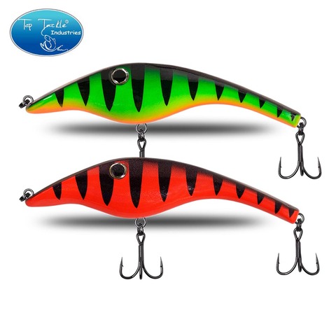 fishing lure jerkbait for pike bass slow sinking minnow pencil CF Lure 140mm 43.5g  3D Eyes Floating Crank Fishing Lure ► Photo 1/5