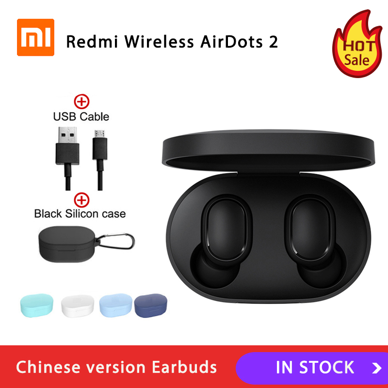 Xiaomi Redmi AirDots 2 Wireless Bluetooth  Charging Earphone In-Ear  stereo bass Earphones AI Control Ture Wireless Earbuds - Price history &  Review | AliExpress Seller - mi AirDots Store 