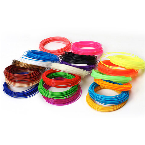 Use For 3D Printing Pen 5m 17 Colors 1.75MM ABS Filament Threads Plastic 3d Printer Materials ► Photo 1/4