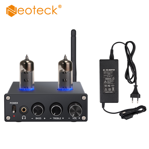 Noeteck 6J4 Vacuum Tube Amplifier Preamplifier Bluetooth 4.2 AMP With Treble Bass Tone Adjustment For Home Sound Theater ► Photo 1/6