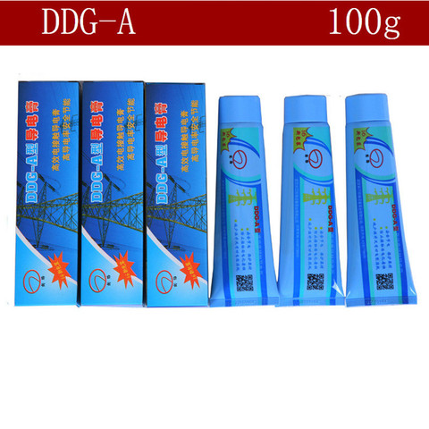 Electric power composite grease ddg-a 100g Wuhan Changdian brand electric contact high temperature resistant conductive paste ► Photo 1/4