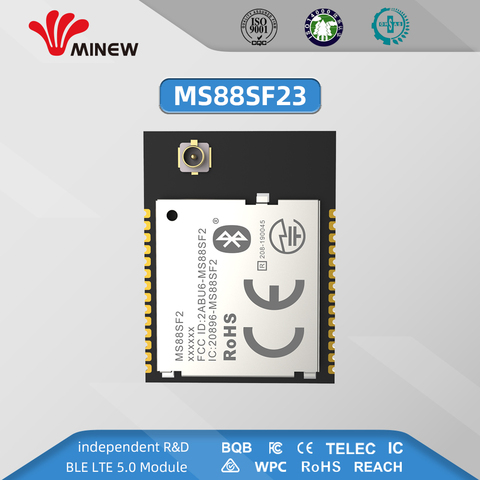 MS88SF23 Advanced nRF52840 RF Module 2.4GHz 8 dBm Long Range Bluetooth 5.0 Transmitter and Receiver with USB NFC ► Photo 1/6