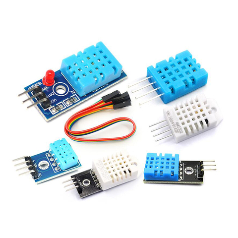 DHT22 AM2302 DHT11/DHT12 AM2320 Digital Temperature Humidity Sensor Module Board For Arduino Ultra-low Power High Precision 4pin ► Photo 1/6