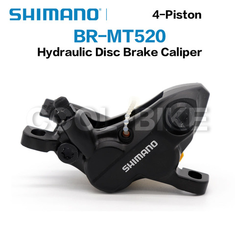 Shimano BR MT520 Mountain Bikes 4-piston BR-MT520 Brake caliper Hydraulic Disc Brake MT520 Four piston caliper ► Photo 1/4