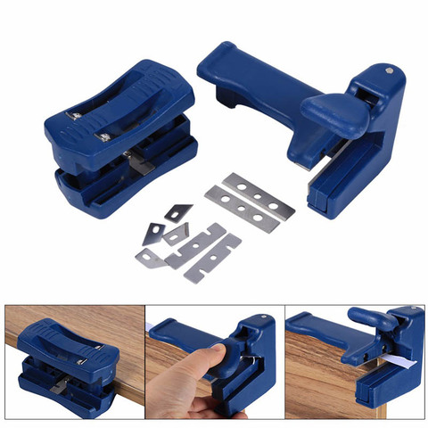 ZK30 Edge Trimmer Wood Side Banding Cutter Machine Double Edge Trimmer Manual Tail Trimming Woodworking Tool Carpenter Hardware ► Photo 1/6