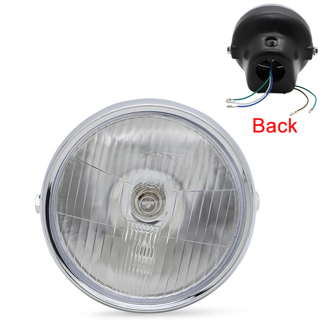 H4 6V Head Light Lamp For Yamaha Enduro DT400 DT250 DT175 DT125 DT100 DT80 GT80 XT500 XT550 XT125 RX50M Front Headlight Headlamp ► Photo 1/6