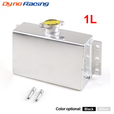 Universal 1L Aluminum Coolant Expansion Fill Tank Overflow Reservoir Oil Catch Can Fuel Surge Tank ► Photo 1/6