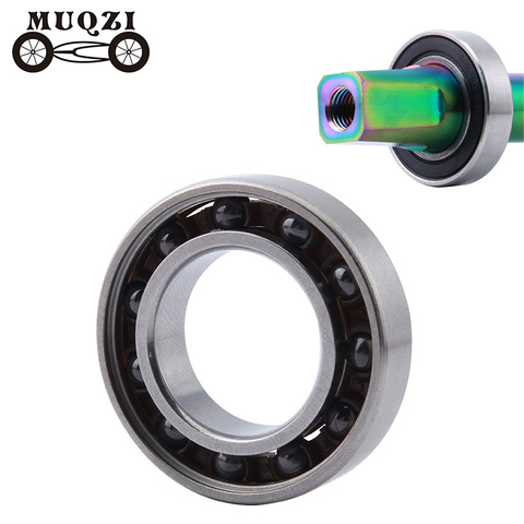 MUQZI ceramics Bearing fixed gear foldable bicycle Square hole Bottom bracket repair Palin 30 * 17 * 7mm ► Photo 1/6