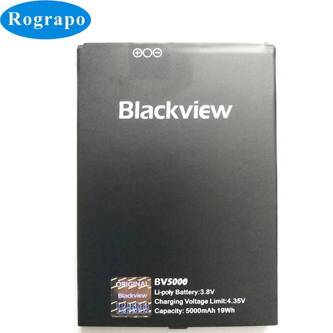 New 5000mAh BV 5000 Replacement Battery For Blackview BV5000 Mobile Phone +gift ► Photo 1/4