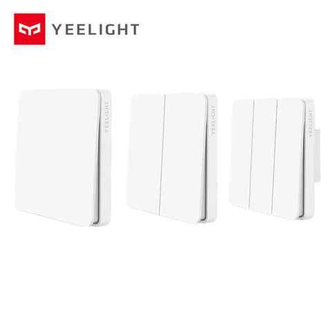 Mijia Yeelight Slisaon Switch Wall Switch Open Dual Control Switch 2 Modes flex Switch Over Intelligent Lamp Light Switch ► Photo 1/5