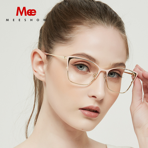 Cat Eye Optical Glasses Frame Women Myopia Eyeglasses Frame Female