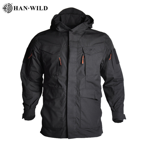 Tactical Jacket Hiking Jackets M65 Men Waterproof Warm Men Hooded Windbreaker Hunt Clothes Camouflage Army Military Jacket ► Photo 1/6