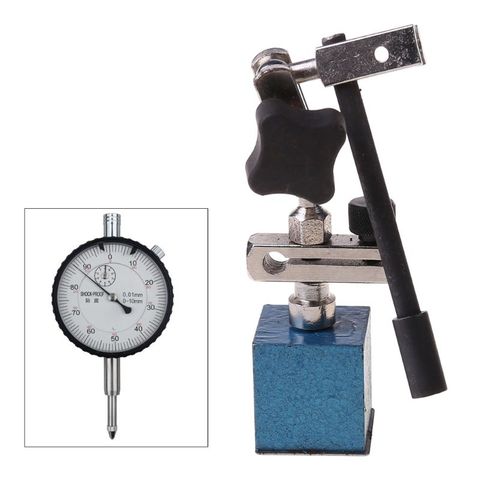 215mm Height Level Dial Test Gauge Indicator Rotary Magnetic Stand Base Holder ► Photo 1/6