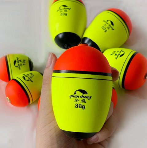 1pc Floating 10g-100g Foam Fishing Float Buoyancy EVA Elastic Boya Fishing Float Rock Fishing Bobber Flotador Peche Boia Tackle ► Photo 1/6