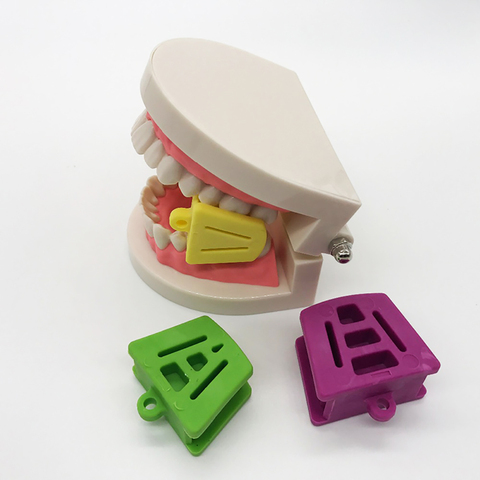 3pcs/set Dental Occlusal Pad Teeth Prop Bite Rubber Opener Retractor Dental Tools Dentistry Instrument Dentist Materials ► Photo 1/6