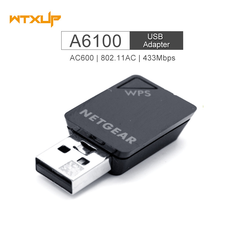 Baron Tradition Revolutionerende Wlan Dongle for NetGear A6100 MINI USB WIFI Wireless-AC 433Mbps AC600 USB  port Wi-Fi WPS LAN Network Card 2.4G/5G - Price history & Review |  AliExpress Seller - WTXUP Official Store 