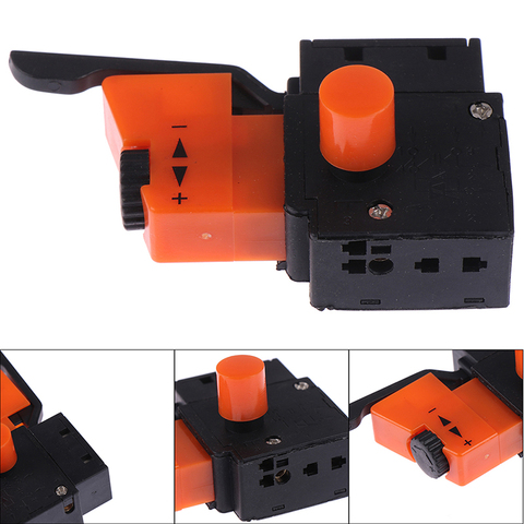 Hot Sale Adjustable Speed Switch Plastic Metal For Electric Drill Trigger Switches AC 250V/4A FA2-4/1BEK ► Photo 1/5
