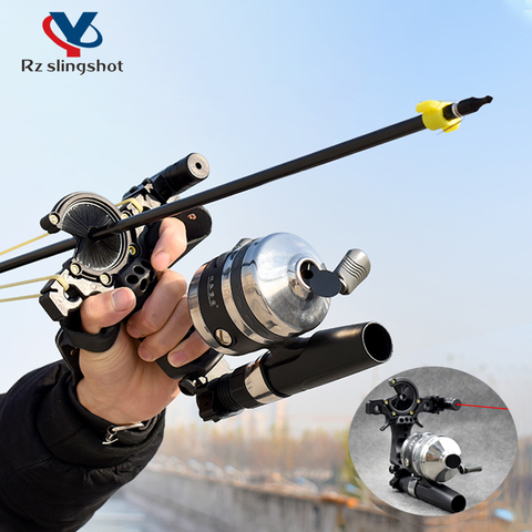 New Upgrade Fish Shooting Slingshot with Laser Professional  High-precision Catapult with Arrow Outdoor Tools Accessories ► Photo 1/6