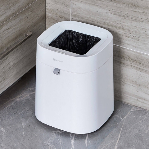 Townew T Air One Key Packaging Replacing Bag Waste Bin 12L Smart Trash Can From Xiaomi Youpin ► Photo 1/5