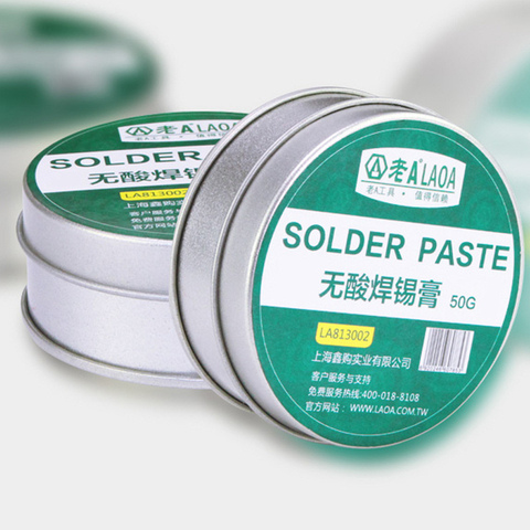 LAOA Soldering Paste no-Acid SMD 1pc 25g/50g Flux Grease 10cc Repair Tool Solder PCB ► Photo 1/5
