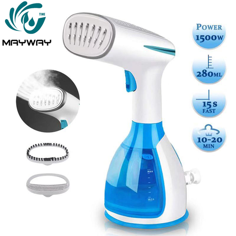 Garment Steamer Household Appliances Vertical Steamer with Steam Iron Brushes Iron for Ironing Clothes1500W 280ML ► Photo 1/6