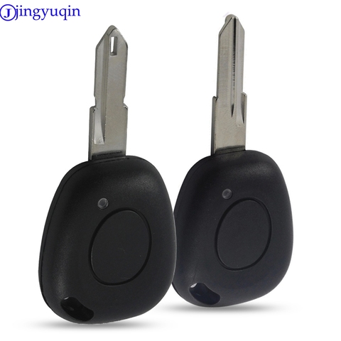 jingyuqin 1 Button Car Key Fob Remote Shell Cover Case Uncut Blade Styling For Renault Megane Scenic Laguna Espace Clio ► Photo 1/6