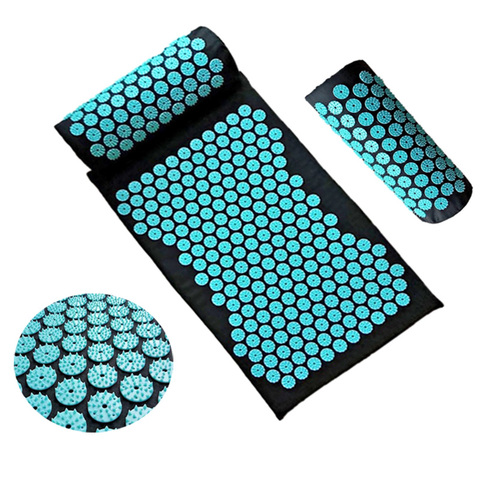 Relieve Stress Pain Massage Mat Acupuncture Yoga Mat Acupressure Pillow Cushion Body Back Muscle Pain Relief Acupuncture Mat ► Photo 1/6