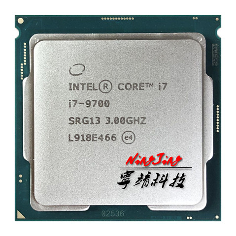 Intel Core i7-9700 i7 9700 3.0 GHz Eight-Core Eight-Thread CPU Processor 12M 65W LGA 1151 ► Photo 1/1