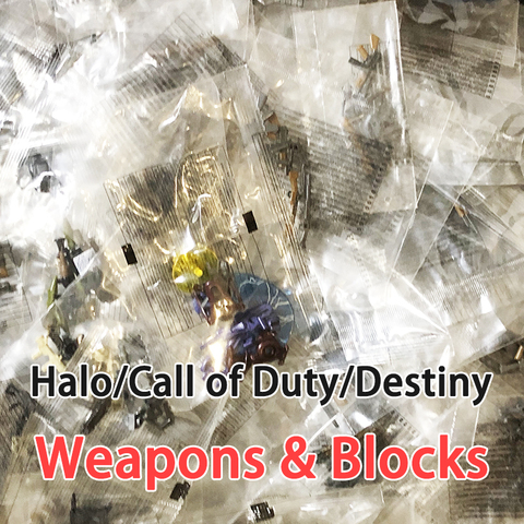 Mega Bloks Construx Call of Duty Destiny Halo Weapons & Blocks lot *New Sealed* Building Blocks Construction Toy ► Photo 1/1