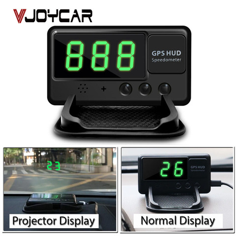 GPS Speedometer C60 HUD Display Car KM/h MPH China Cheap C80 Auto Electronics Speed Display C90 C1090 Large Screen A100 Hud ► Photo 1/6