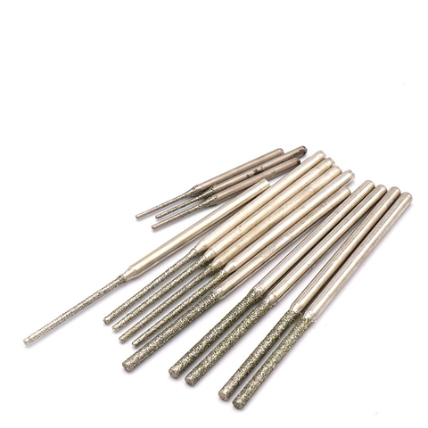 Lengthen Jade Drill Bits Woodworking Punching Hole Long Diamond Drilling Hole Bits Electric Grinder Borehole Grinding Head ► Photo 1/5