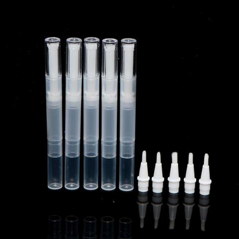 5PCS 3ml Portable Empty Pen Botttle with Brush Nail Nutrition Oil Empty Pen Botttle Beauty Cosmetic Tool ► Photo 1/6