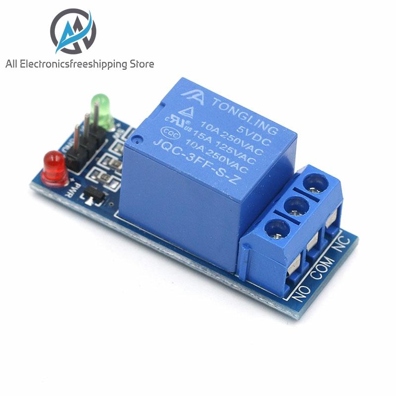 5V 12V low level trigger One 1 Channel Relay Module interface Board Shield For PIC AVR DSP ARM MCU for Arduino ► Photo 1/6
