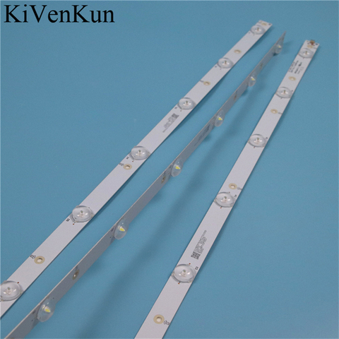 7 Lamps 620 mm LED Backlight Strips For LG 32LH500D Bars Kit TV LED Line Bands HD Lens GJ-2K16 D2P5-315 D307-V2.2 LB32080 V0_00 ► Photo 1/6