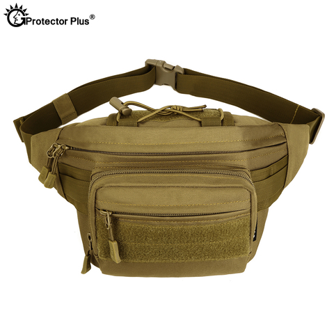 PROTECTOR PLUS Outdoor Tactical Multifunction Waist Pack Military Combat Camping Sport Hunting Bag Waterproof Athletic Chest bag ► Photo 1/6