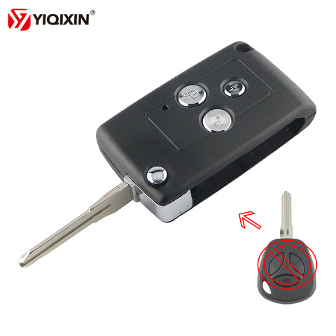 YIQIXIN 3 Button Flip Modified Car Key Remote Replacement Shell For Lada Priora Niva Vaz Granta Samara 2108 Xray ► Photo 1/6